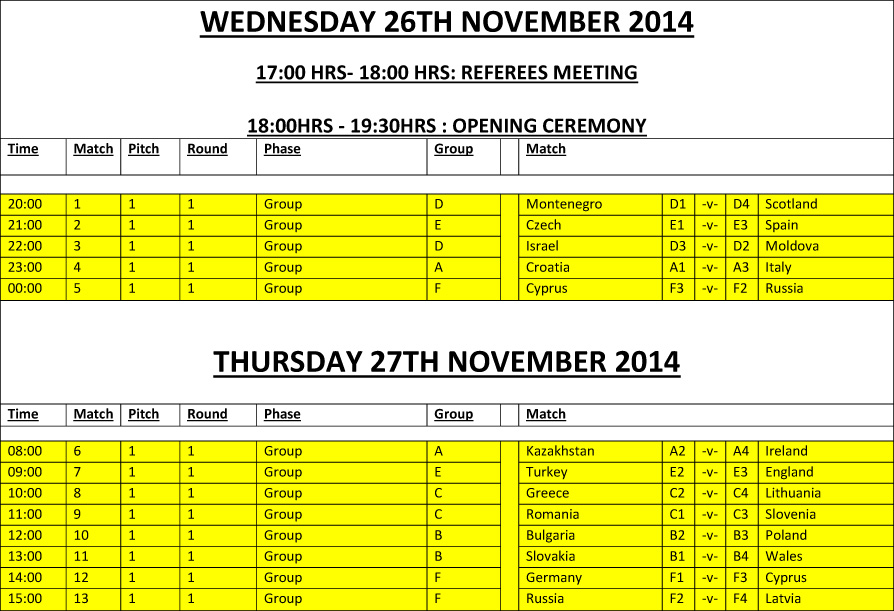 Schedule-11th-November-2014-1