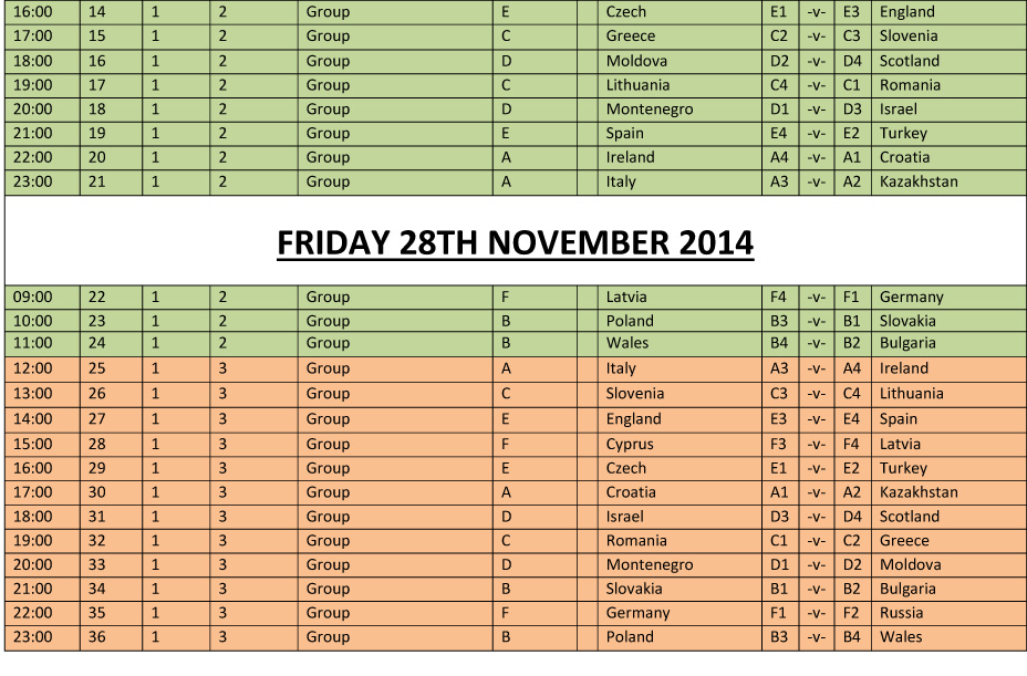 Schedule-11th-November-2014-2